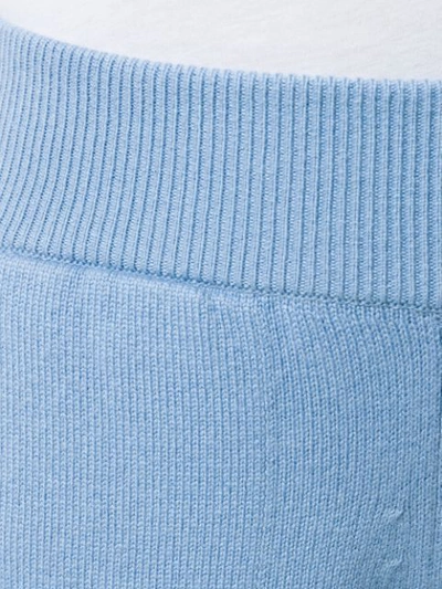 Shop Barrie Romantic Timeless Cashmere Trousers - Blue