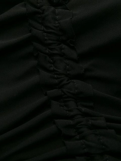 DSQUARED2 LIGHT CREPE LONG DRESS - 黑色