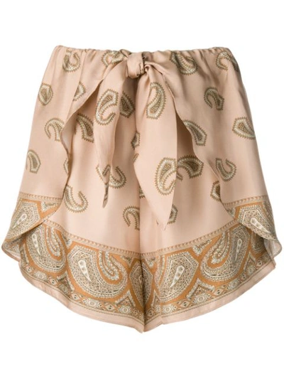 Shop Nanushka Naila Paisley In Neutrals