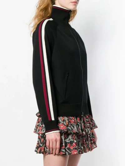 Shop Isabel Marant Étoile Darcey Sports Jacket In Black