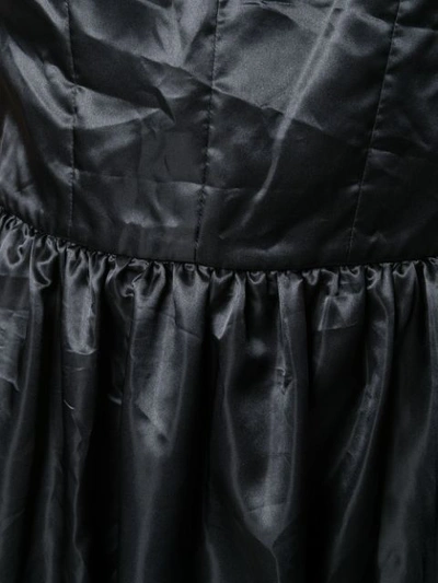 Shop Comme Des Garcons Girl Peplum Hem Dress In Black