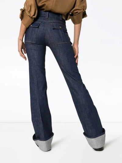 FLARED SKINNY JEANS