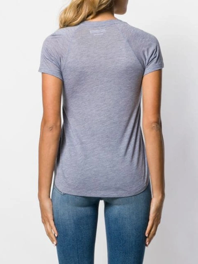 Shop Isabel Marant Étoile Almon Short Sleeve T-shirt In Blue