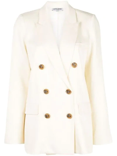 Shop Opening Ceremony Double-breasted Straight-fit Blazer In White