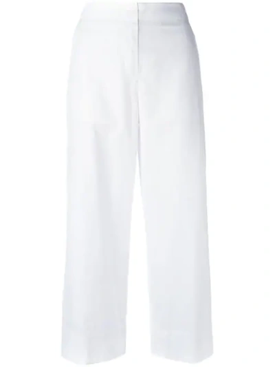 Shop I'm Isola Marras Cropped Trousers - White