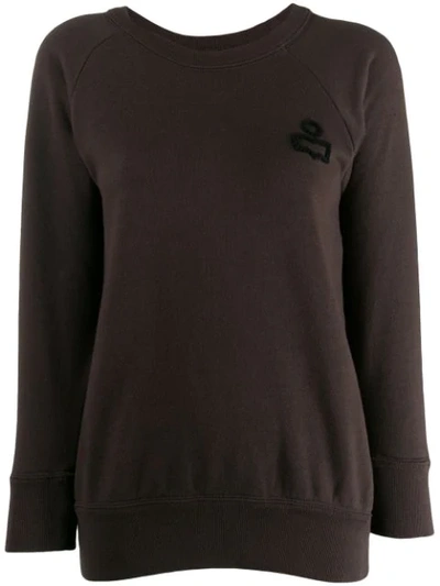 Shop Isabel Marant Étoile 'romer' Sweatshirt In Black