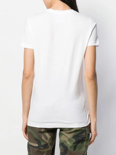 Shop John Richmond Ligon Photo Print T-shirt In White