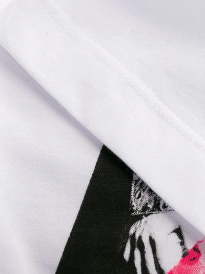 JOHN RICHMOND LIGON照片印花T恤 - 白色