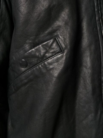 Shop Isabel Marant Étoile Adagio Zip-up Jacket In Black