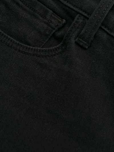 Shop J Brand 'selena' Crop Boot Jeans In Black