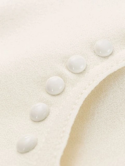 Shop Giambattista Valli Studded Flared Trousers In White