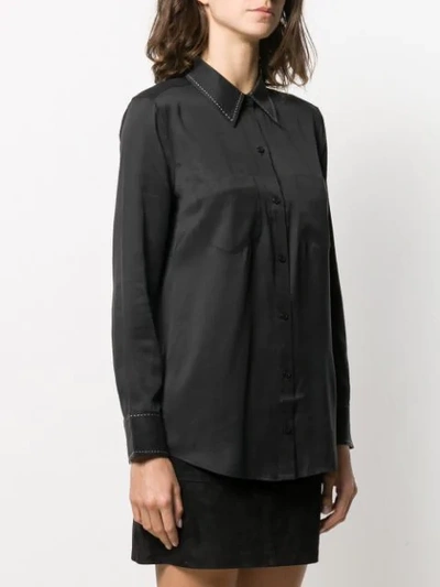 Shop Equipment Giulia Shirt In Black