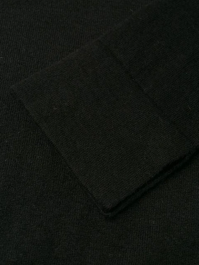 Shop Snobby Sheep Long Sleeved Sweatshirt In Black