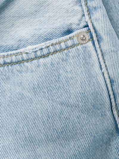 Shop Calvin Klein Jeans Est.1978 Patchwork Jeans In Blue