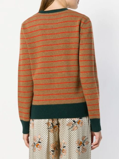 Shop Etro Stay Close To Nature Jumper In Brown