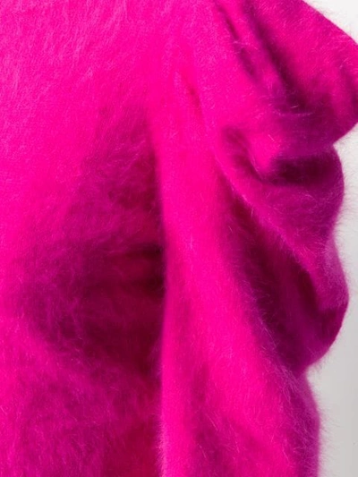 Shop Antonino Valenti Puff Sleeve Jumper In Pink