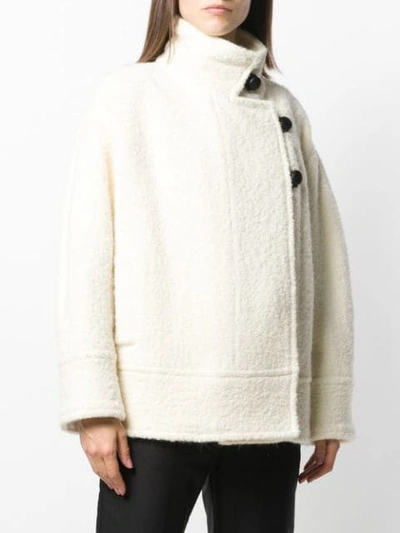 Shop Isabel Marant Étoile Oversized Jacket In White