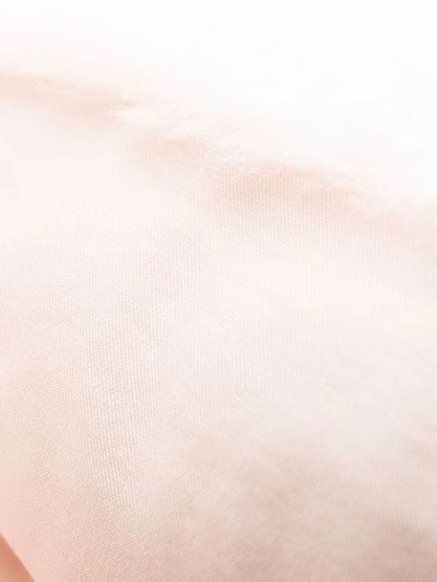 Shop Yves Salomon Meteo Fur-trimmed Wool Coat In White