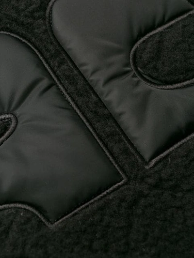 Shop Courrèges Textured Boxy-fit Jumper In Black