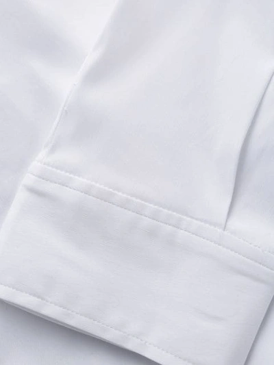 Shop Joseph Luke Poplin Shirt In White