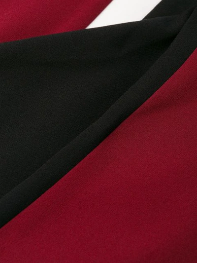 Kenzo Striped Tailored Trousers In Black