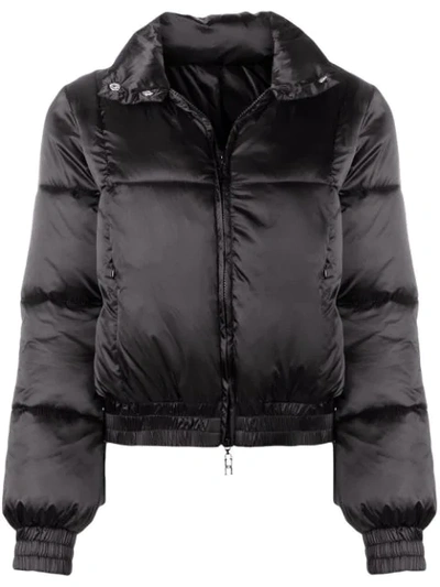 Shop Pinko Amour Impossible Puffer Jacket - Black