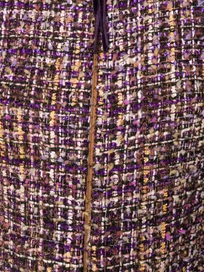 Shop Talbot Runhof Tola Dress In Purple