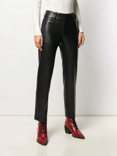 Shop Ermanno Scervino Textured Bootcut Trousers In 95708