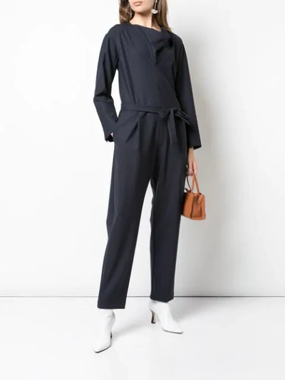 Shop Sea Straight-leg Jumpsuit In Blue