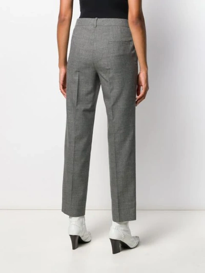 Shop Loewe Mid-rise Tailored Trousers In Grey