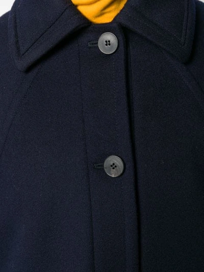 Shop Alberto Biani Buttoned Jacket In Blue