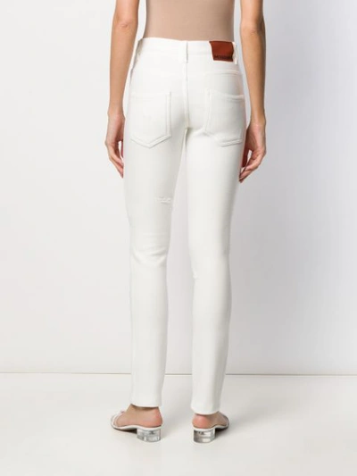 Shop Missoni Skinny Jeans In White
