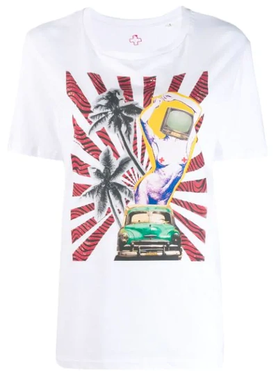 Shop A.f.vandevorst Patchwork Print T In White