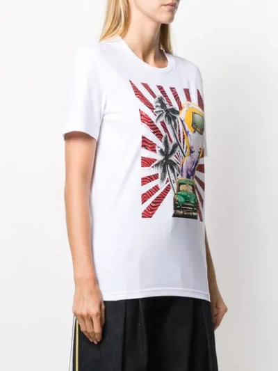 Shop A.f.vandevorst Patchwork Print T In White