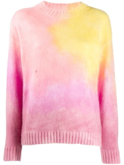 Shop Laneus Varu Sweatshirt In Pink