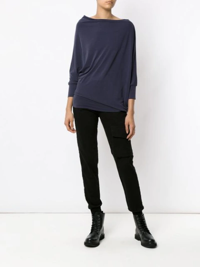 Shop Uma Raquel Davidowicz Carlota Blouse - Blue