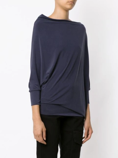 Shop Uma Raquel Davidowicz Carlota Blouse - Blue