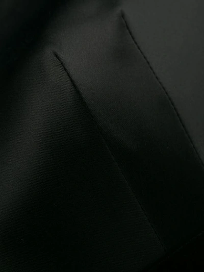 Shop Moschino Enver Bustier Dress In Black