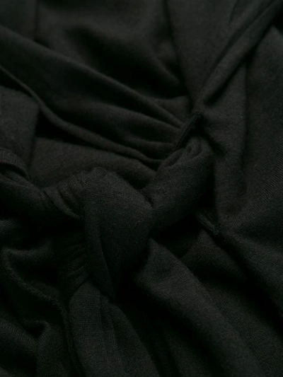 Shop Henrik Vibskov Gathered Midi Dress In Black