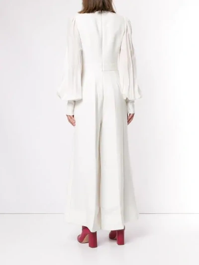 Shop Roksanda Aunya Jumpsuit In White