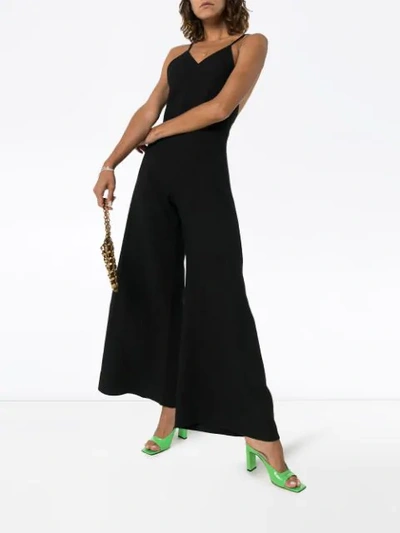 Shop Deitas Diana Wide-leg Jumpsuit In Black