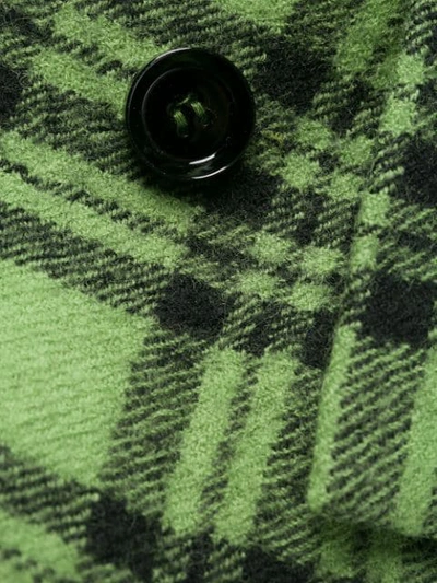 CHRISTIAN WIJNANTS CELA CHECK PRINT COAT 