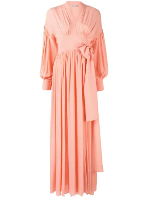 Three Graces Francille Maxi Dress In Hibiscus Pink | ModeSens