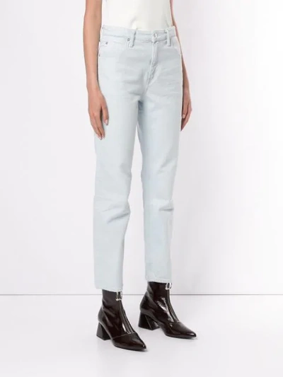 Shop Alexander Wang T Straight Fit Jeans In Blue
