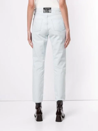 Shop Alexander Wang T Straight Fit Jeans In Blue