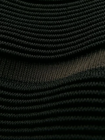 RIBBED PANEL DRESS