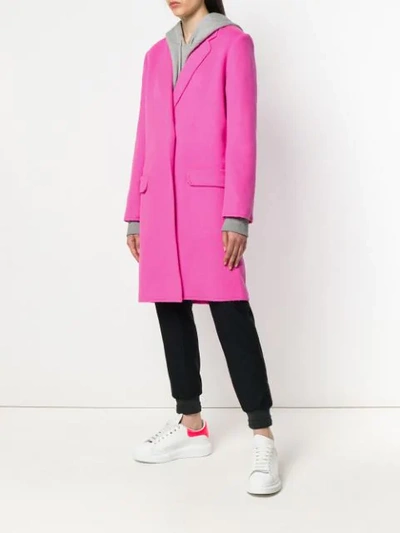 Shop Helmut Lang Classic Single In Pink