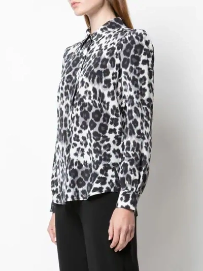 Shop Diane Von Furstenberg Mariah Shirt In Black