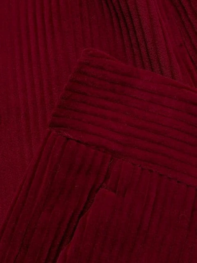 VANESSA BRUNO 灯芯绒长裤 - 红色