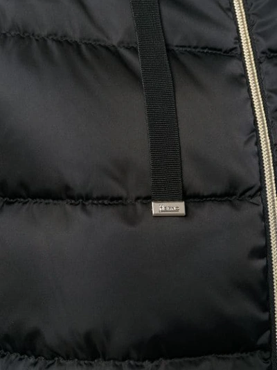 Herno Hooded Puffer Jacket In 9300 Black